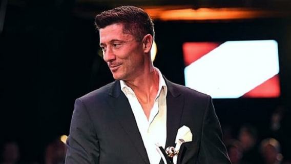 Robert Lewandowski wyróżniony