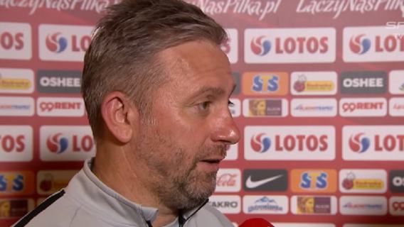 Jerzy Brzęczek konferencja Łotwa