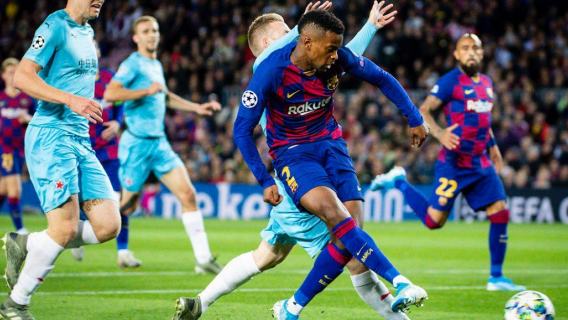 FC Barcelona Slavia remis