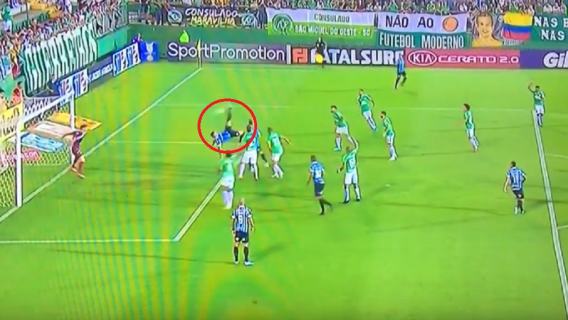 Gol przewrotka brazylia