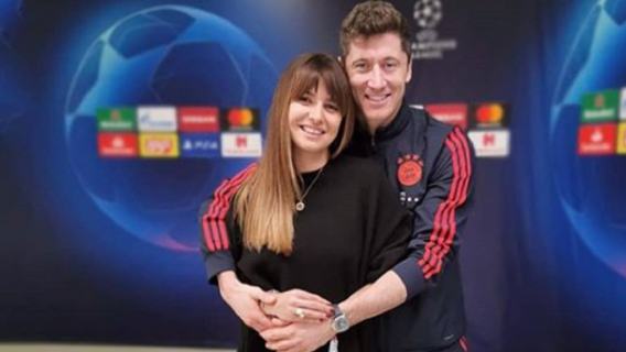 Robert Lewandowski ciążą