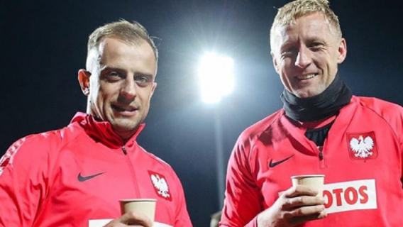 Kamil Grosicki i Kamil Glik
