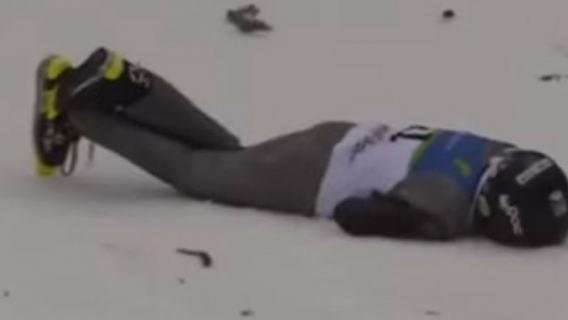 Skoki narciarskie upadek USA