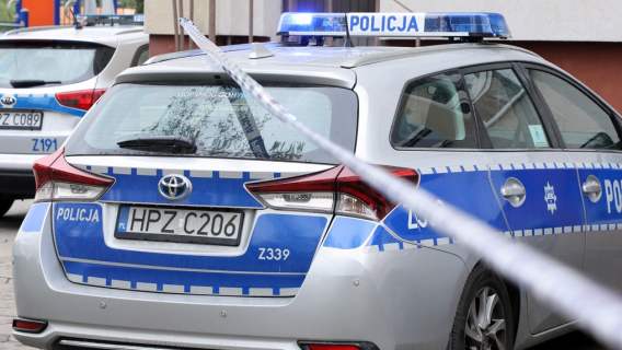 Policja żużel Falubaz