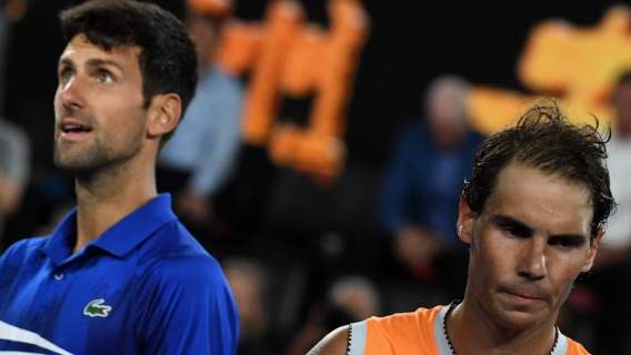 Tenis Nadal Djoković szczepionka