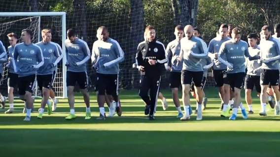 Ekstraklasa Powrót Trening