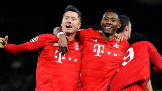Bayern Monachium Lewandowski Sane