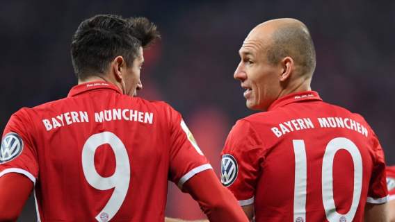 Bayern Monachium Lewandowski Robben
