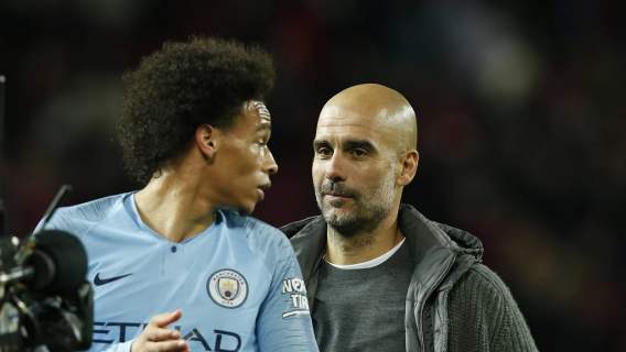 Guardiola i Leroy Sane