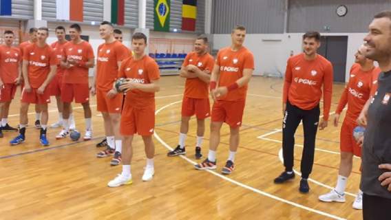 Trening reprezentacji Polski