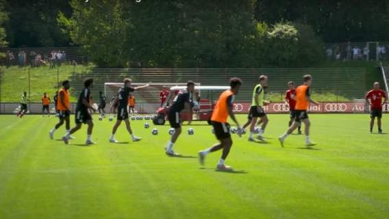 Bayern Monachium Treneing