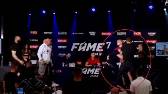 Fame MMA awantura