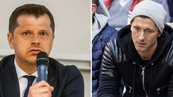 Cezary Kucharski i Robert Lewandowski