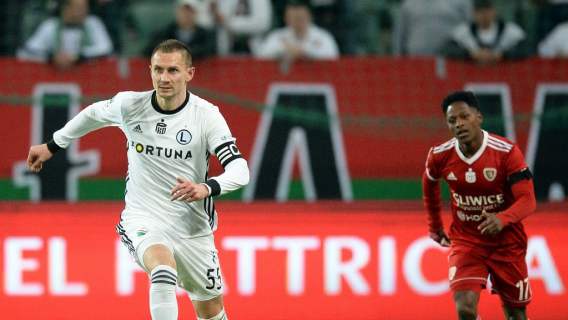 Joel Valencia z meczu z Legią Warszawa