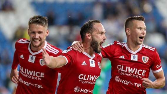 Piotr Parzyszek w barwach Piasta Gliwice