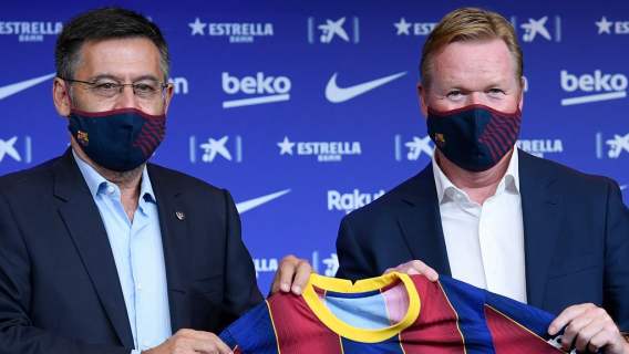 Prezes i trener FC Barcelony