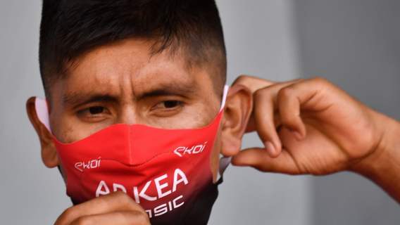 Nairo Quintana w trakcie Tour de France
