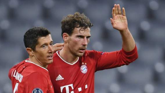 Robert Lewandowski i Leon Goretzka