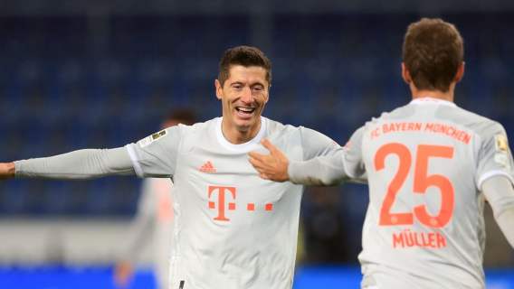 Robert Lewandowski i Thomas Muller