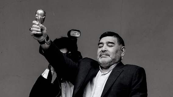 Diego Maradona najlepszy na świecie