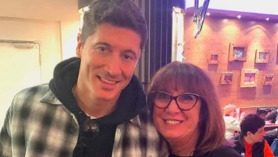 Robert Lewandowski mama